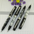 54g Metal Heavy Pen Acrylic and Brass Material Automatic Twist Action Ballpoint Pen Epoxy Custom logo Pens